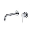 Rubinetto Jacuzzi A Incasso Per Lavabo Serie Sunset Senza Scarico Per Piletta Click Clack 0SU00497JA00 Cromato