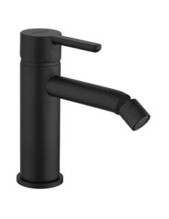 Rubinetto Jacuzzi Per Bidet Serie Sunset YO Senza Scarico Automatico 0SUYO092JA01 Nero Opaco