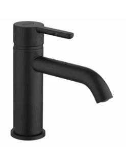 Rubinetto Jacuzzi Per Lavabo Serie Sunset YO Senza Scarico Compatibile Con Piletta Click Clack 0SUYO086JA01 Nero Opaco