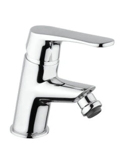 Rubinetto Miscelatore Monoforo Per Bidet Serie Attila Piralla Con Scarico Automatico 0AT00094A22 Cromato