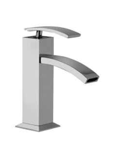 Rubinetto Miscelatore Monoforo Per Bidet Serie Glint Jacuzzi Senza Scarico 0IQ00092JA00 Cromato