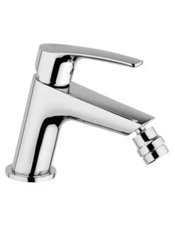 Rubinetto Miscelatore Monoforo Per Bidet Serie Lucente Jacuzzi Senza Scarico 0LU00092JA00 Cromato