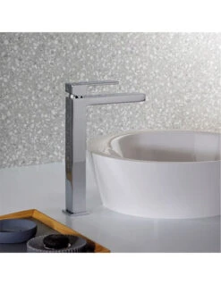 Rubinetto Miscelatore Monoforo Per Lavabo Alto Serie Twinkle Jacuzzi Senza Scarico 0TW00493JA00 Cromato -Climaway Home Store rubinetto miscelatore monoforo per lavabo alto serie twinkle jacuzzi senza scarico 0tw00493ja00 cromato 2