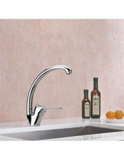 Rubinetto Miscelatore Per Lavello Cucina Con Canna Alta Girevole Serie Ariel Piralla Senza Scarico 0RE00104A16 Cromato 7 Rubinetto Miscelatore Per Lavello Cucina Con Canna Alta Girevole Serie Ariel Piralla Senza Scarico 0RE00104A16 Cromato -Climaway Home Store rubinetto miscelatore per lavello cucina con canna alta girevole serie ariel piralla senza scarico 0ri00104a16 cromato 2
