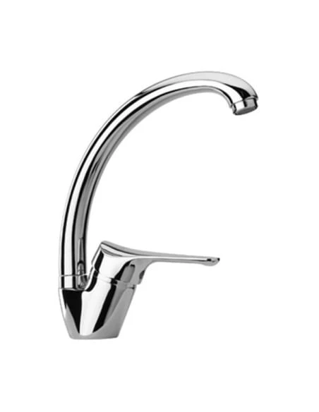 Rubinetto Miscelatore Per Lavello Cucina Con Canna Alta Girevole Serie Ariel Piralla Senza Scarico 0RE00104A16 Cromato 3 Rubinetto Miscelatore Per Lavello Cucina Con Canna Alta Girevole Serie Ariel Piralla Senza Scarico 0RE00104A16 Cromato
