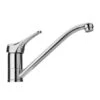 Rubinetto Miscelatore Per Lavello Cucina Con Canna Bassa Girevole Serie Ariel Piralla Senza Scarico 0RE00101A16 Cromato -Climaway Home Store rubinetto miscelatore per lavello cucina con canna bassa girevole serie ariel piralla senza scarico 0re00101a16 cromato
