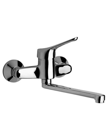 Rubinetto Miscelatore Per Lavello Cucina Serie Ariel Piralla A Parete 0RE00062A21 Cromato 3 Rubinetto Miscelatore Per Lavello Cucina Serie Ariel Piralla A Parete 0RE00062A21 Cromato