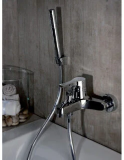 Rubinetto Miscelatore Per Vasca Serie Moonlight Jacuzzi Con Duplex 0MG00002JA02 Cromato -Climaway Home Store rubinetto miscelatore per vasca serie moonlight jacuzzi con duplex 0mg00002ja02 cromato 2