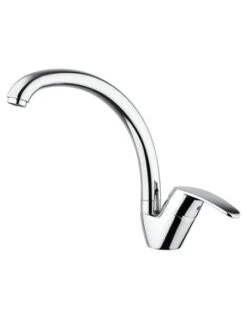 Rubinetto Miscelatore Piralla Per Lavello Cucina Serie Ofelia Senza Scarico 0FE00104A22 Cromato