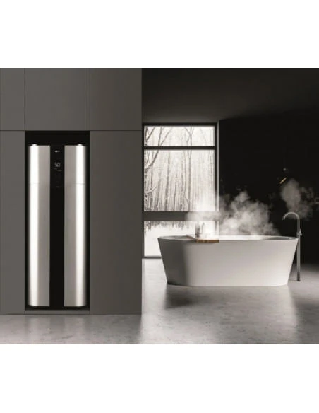 Scaldacqua A Pompa Di Calore Inverter Wifi Monoblocco A Basimento LG WH27S Con Bollitore 270L Classe A+/A++ 4 Scaldacqua A Pompa Di Calore Inverter Wifi Monoblocco A Basimento LG WH27S Con Bollitore 270L Classe A+/A++ - immagine 2