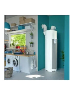 Scaldacqua In Pompa Di Calore Per Produzione Acqua Calda Sanitaria Atlantic Serie Explorer S 200L Con Serpentina (tipo NUOS) Classe A+ -Climaway Home Store scaldacqua in pompa di calore per produzione acqua calda sanitaria atlantic serie explorer s 200l con serpentina tipo nuos classe a 2