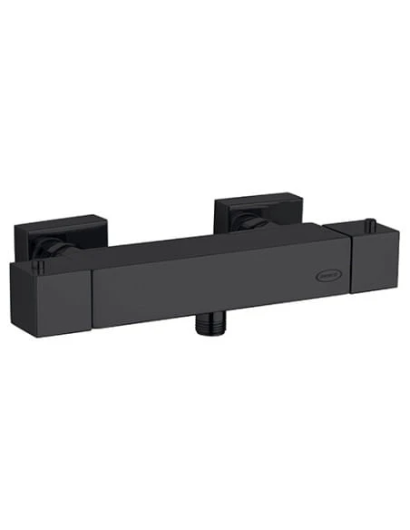 Set Rubinetti Jacuzzi Per Lavabo A Parete E Bidet Senza Scarico E Doccia Esterno Serie Twinkle YO Nero Opaco 5 Set Rubinetti Jacuzzi Per Lavabo A Parete E Bidet Senza Scarico E Doccia Esterno Serie Twinkle YO Nero Opaco - immagine 3