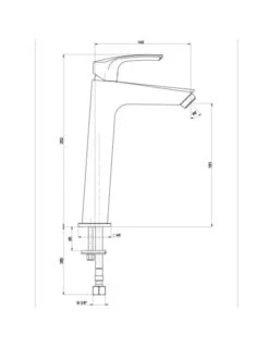 Set Rubinetti Jacuzzi Per Lavabo Alto E Bidet Senza Scarico E Doccia Esterno Serie Lucente Cromato -Climaway Home Store set rubinetti jacuzzi per lavabo alto e bidet senza scarico e doccia esterno serie lucente cromato 3