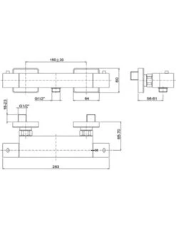 Set Rubinetti Jacuzzi Per Lavabo Alto E Bidet Senza Scarico E Doccia Esterno Serie Twinkle Cromato -Climaway Home Store set rubinetti jacuzzi per lavabo alto e bidet senza scarico e doccia esterno serie twinkle cromato 6
