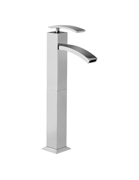 Set Rubinetti Jacuzzi Per Lavabo Alto E Bidet Senza Scarico Serie Glint Cromato 4 Set Rubinetti Jacuzzi Per Lavabo Alto E Bidet Senza Scarico Serie Glint Cromato - immagine 2