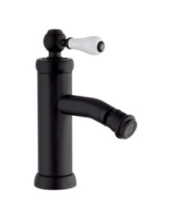 Set Rubinetti Jacuzzi Per Lavabo Alto E Bidet Senza Scarico Serie Tosca YO Nero Opaco -Climaway Home Store set rubinetti jacuzzi per lavabo alto e bidet senza scarico serie tosca yo nero opaco 2