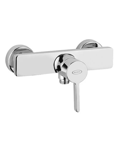 Set Rubinetti Jacuzzi Per Lavabo E Bidet Senza Scarico E Doccia Esterno Serie Fiamma Cromato 6 Set Rubinetti Jacuzzi Per Lavabo E Bidet Senza Scarico E Doccia Esterno Serie Fiamma Cromato - immagine 4