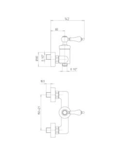 Set Rubinetti Jacuzzi Per Lavabo E Bidet Senza Scarico E Doccia Esterno Serie Tosca Cromato -Climaway Home Store set rubinetti jacuzzi per lavabo e bidet senza scarico e doccia esterno serie tosca cromato 6