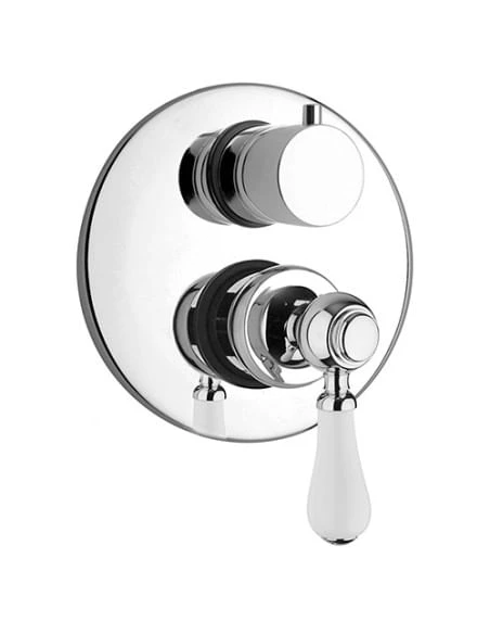 Set Rubinetti Jacuzzi Per Lavabo E Bidet Senza Scarico E Doccia Incasso Con Deviatore Serie Tosca Cromato 6 Set Rubinetti Jacuzzi Per Lavabo E Bidet Senza Scarico E Doccia Incasso Con Deviatore Serie Tosca Cromato - immagine 4