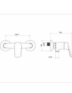 Set Rubinetti Piralla Per Lavabo Alto E Bidet Con Scarico Automatico E Doccia Esterno Serie Lago Cromato 15 Set Rubinetti Piralla Per Lavabo Alto E Bidet Con Scarico Automatico E Doccia Esterno Serie Lago Cromato -Climaway Home Store set rubinetti piralla per lavabo alto e bidet con scarico automatico e doccia esterno serie lago cromato 4