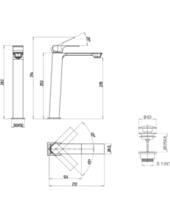Set Rubinetti Piralla Per Lavabo Alto E Bidet Con Scarico Automatico E Doccia Incasso Serie Artic Cromato -Climaway Home Store set rubinetti piralla per lavabo alto e bidet con scarico automatico e doccia incasso serie artic cromato 4