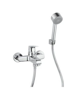 Set Rubinetti Piralla Per Lavabo Alto E Bidet Con Scarico Automatico E Vasca Serie Iceberg Cromato -Climaway Home Store set rubinetti piralla per lavabo alto e bidet con scarico automatico e vasca serie iceberg cromato 2