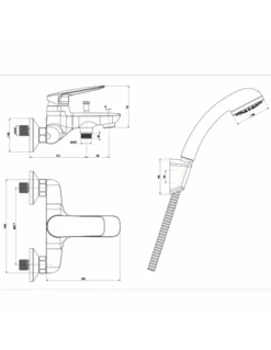 Set Rubinetti Piralla Per Lavabo Alto E Bidet Con Scarico Automatico E Vasca Serie Lago Cromato -Climaway Home Store set rubinetti piralla per lavabo alto e bidet con scarico automatico e vasca serie lago cromato 5