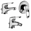 Set Rubinetti Piralla Per Lavabo E Bidet Con Scarico Automatico E Doccia Incasso Serie Naomi Cromato -Climaway Home Store set rubinetti piralla per lavabo e bidet con scarico automatico e doccia incasso serie naomi cromato