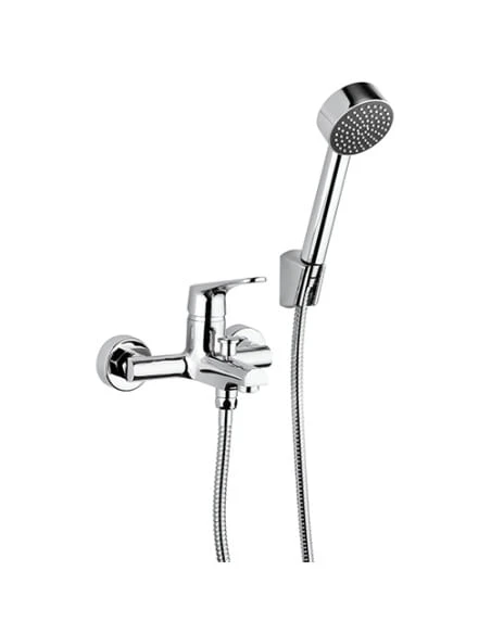 Set Rubinetti Piralla Per Lavabo E Bidet Con Scarico Automatico E Vasca Serie Attila Cromato 6 Set Rubinetti Piralla Per Lavabo E Bidet Con Scarico Automatico E Vasca Serie Attila Cromato - immagine 4
