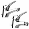 Set Rubinetti Piralla Per Lavabo E Bidet Con Scarico Automatico Serie Ariel Cromato -Climaway Home Store set rubinetti piralla per lavabo e bidet con scarico automatico serie ariel cromato