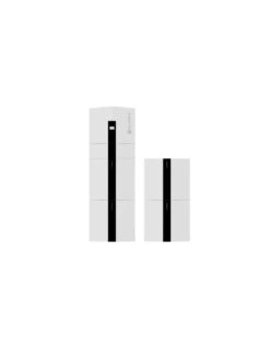 Sistema Di Accumulo Monofase Clivet Sinergy 51.20 Da 20kWh Composto Da Inverter Ibrido CEC-S 5kW Più 4 Unità Pacco Batteria CEC-S B 5k Da 5kWh Per Accumulo Più Kit Cavi Per Collegamento Batterie