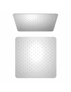 Soffione Jacuzzi Quadro In Acciaio Inox Ultrapiatto 250x250 Mm Art. 1811055JA00