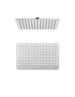 Soffione Jacuzzi Quadro In Acciaio Inox Ultrapiatto 300x200 Mm Art. 1811059JA00