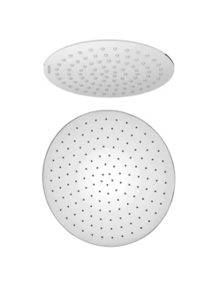 Soffione Jacuzzi Tondo In Acciaio Inox Ultrapiatto Diametro 200mm Art. 1811051JA00