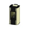 Stufa A Pellet 14,1 Kw Ventilata Last Calor Viola In Acciaio Colore Avorio -Climaway Home Store stufa a pellet 141 kw ventilata last calor viola in acciaio colore avorio