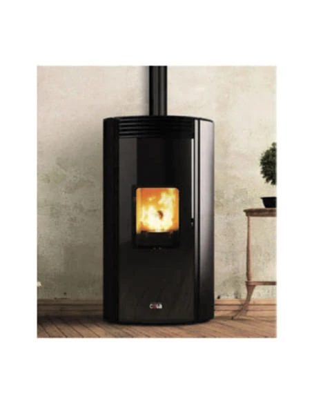 Stufa A Pellet 8,2 Kw Ventilata Anselmo Cola Avana Plus Ermetica In Acciaio Colore Bronzo 3 Stufa A Pellet 8,2 Kw Ventilata Anselmo Cola Avana Plus Ermetica In Acciaio Colore Bronzo