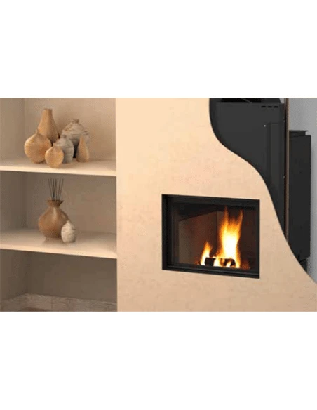 Termocamino A Legna CTM BASIC ECO S3 Da 24 KW 4 Termocamino A Legna CTM BASIC ECO S3 Da 24 KW - immagine 2