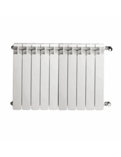 Termosifone Radiatore In Alluminio Da 10 Elementi Faral ALBA Interasse 800 Mm