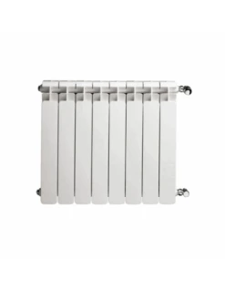 Termosifone Radiatore In Alluminio Da 8 Elementi Faral ALBA Interasse 800 Mm