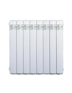 Termosifone Radiatore In Alluminio Da 8 Elementi Global Vox 600 Interasse 600 Mm