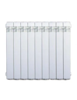 Termosifone Radiatore In Alluminio Da 9 Elementi Global Vox 600 Interasse 600 Mm