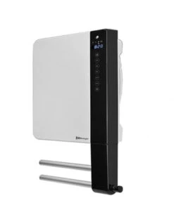 Termoventilatori Da Bagno A Parete Con Controllo Digitale Radialight Windy 2B Con Barra Scaldasalvietta 1800W