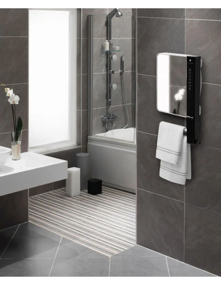 Termoventilatori Da Bagno A Parete Con Controllo Digitale Radialight Windy ViSIO Con Barra Scaldasalvietta E Specchio 1800W 8 Termoventilatori Da Bagno A Parete Con Controllo Digitale Radialight Windy ViSIO Con Barra Scaldasalvietta E Specchio 1800W - immagine 6