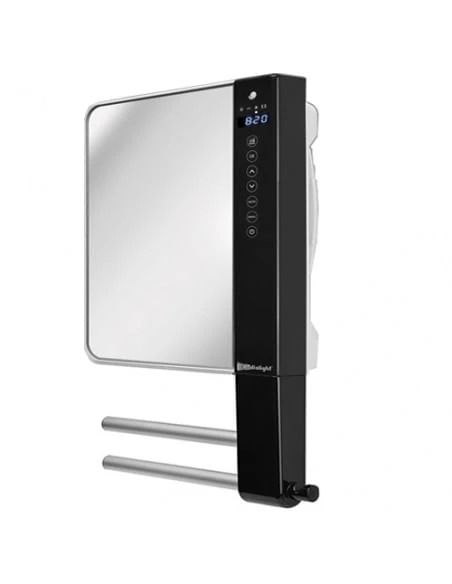 Termoventilatori Da Bagno A Parete Con Controllo Digitale Radialight Windy ViSIO Con Barra Scaldasalvietta E Specchio 1800W 3 Termoventilatori Da Bagno A Parete Con Controllo Digitale Radialight Windy ViSIO Con Barra Scaldasalvietta E Specchio 1800W